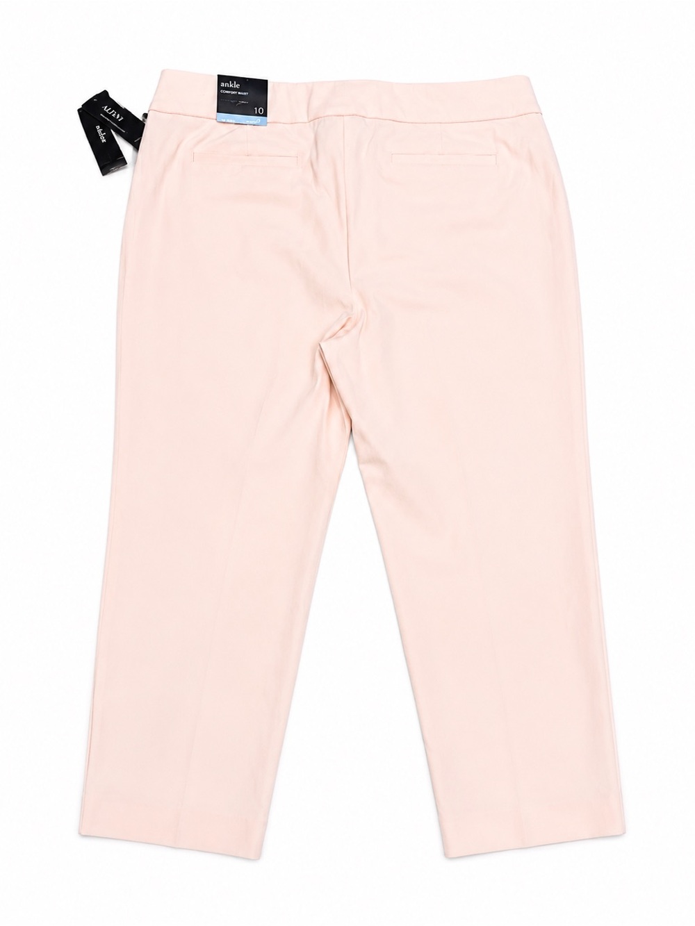 Alfani Cream Pull-On Ponte Cropped Pants - Picture 2 of 11